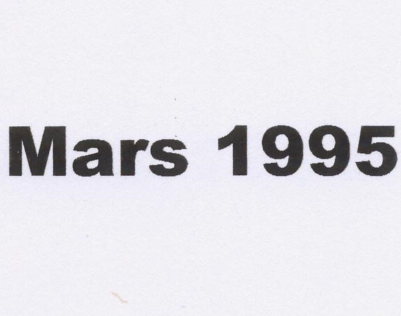 balade Mars 1995