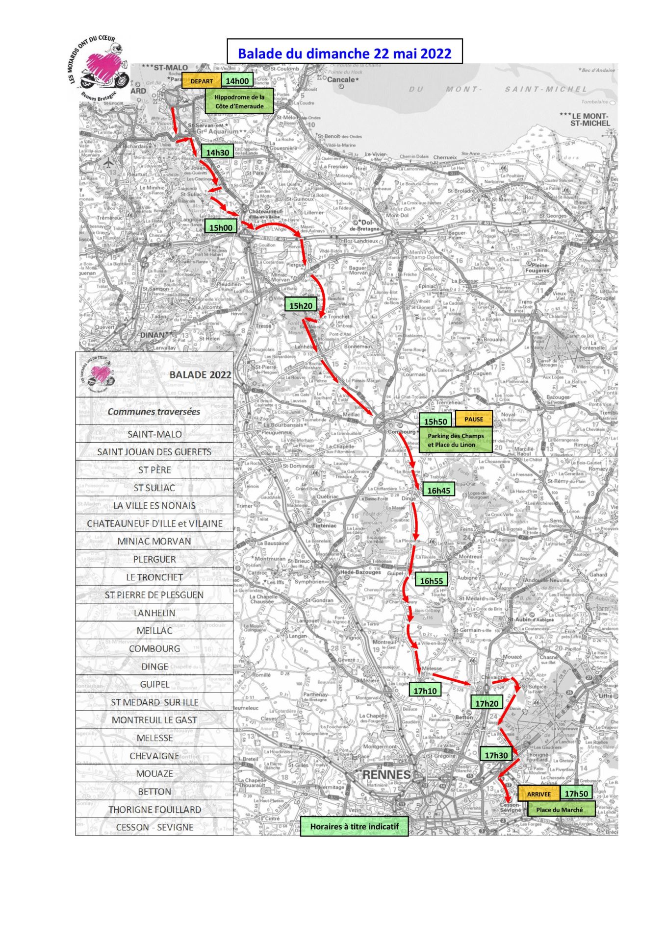 parcours 2022