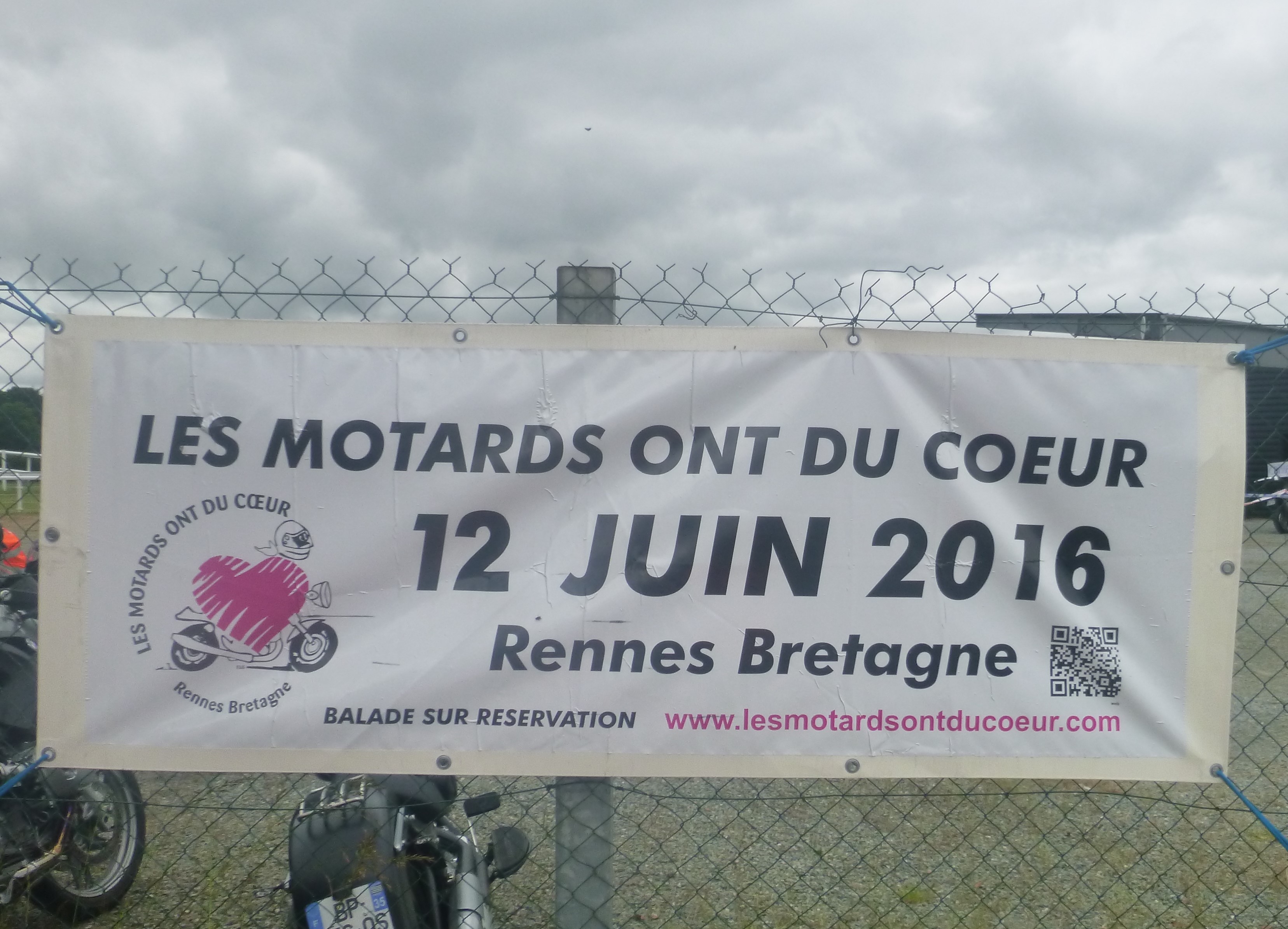Photos de la balade du 12 Juin 2016 des Motards ont du Cœur